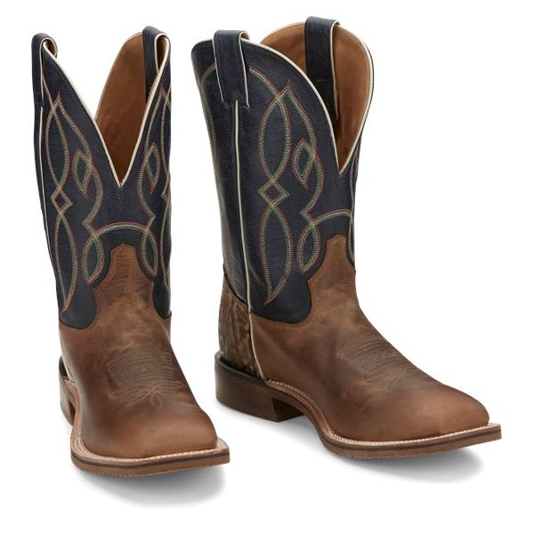 Tony Lama Boots Men's LANDGRAB-Golden Brown