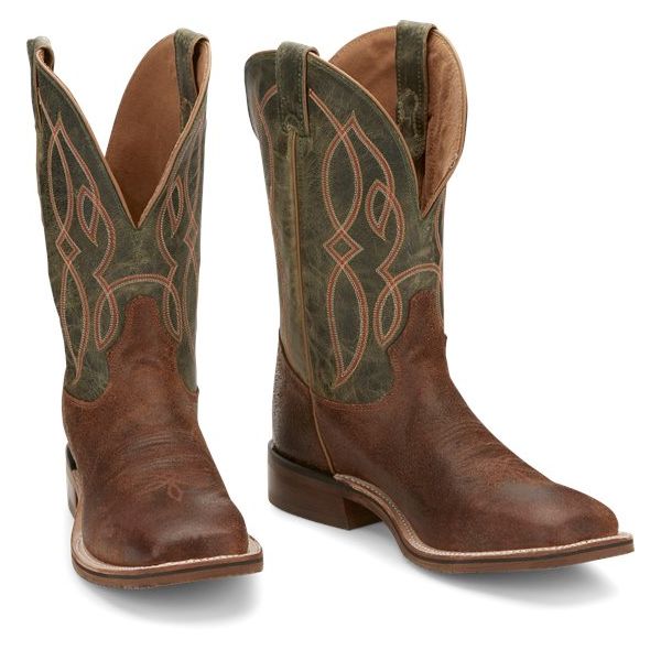 Tony Lama Boots Men's LANDGRAB-Brown