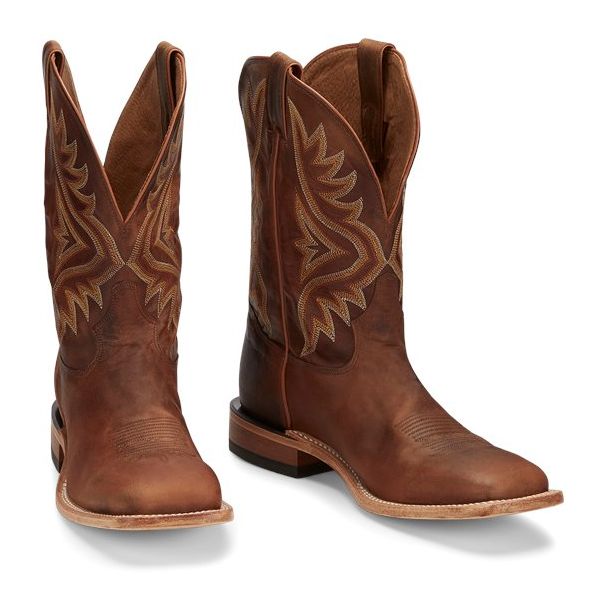 Tony Lama Boots Men's AVETT-Honey Brown