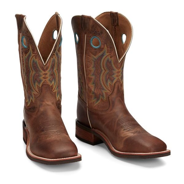 Tony Lama Boots Men's CREEDANCE-Brown - Click Image to Close