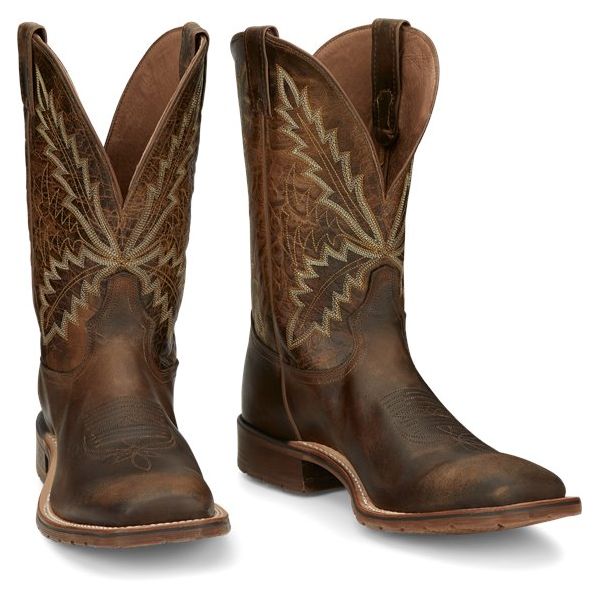 Tony Lama Boots Men's BOWIE-Oak - Click Image to Close